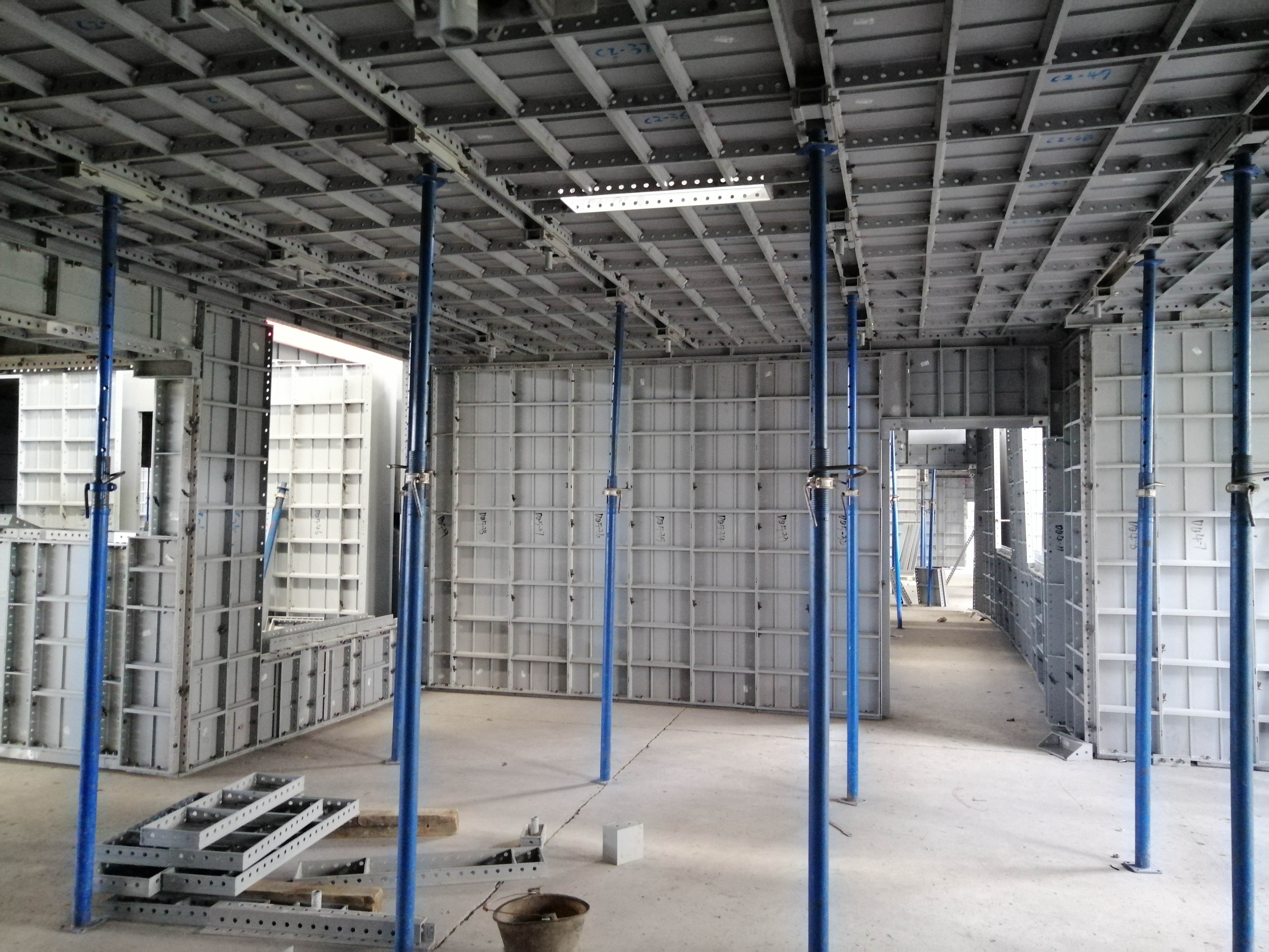 CIEZN TECH Aluminum Concrete Molds Building Wall Formwork System